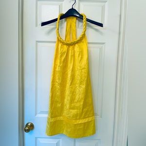 Calypso St. Barth Christiane Celle silk halter shift dress